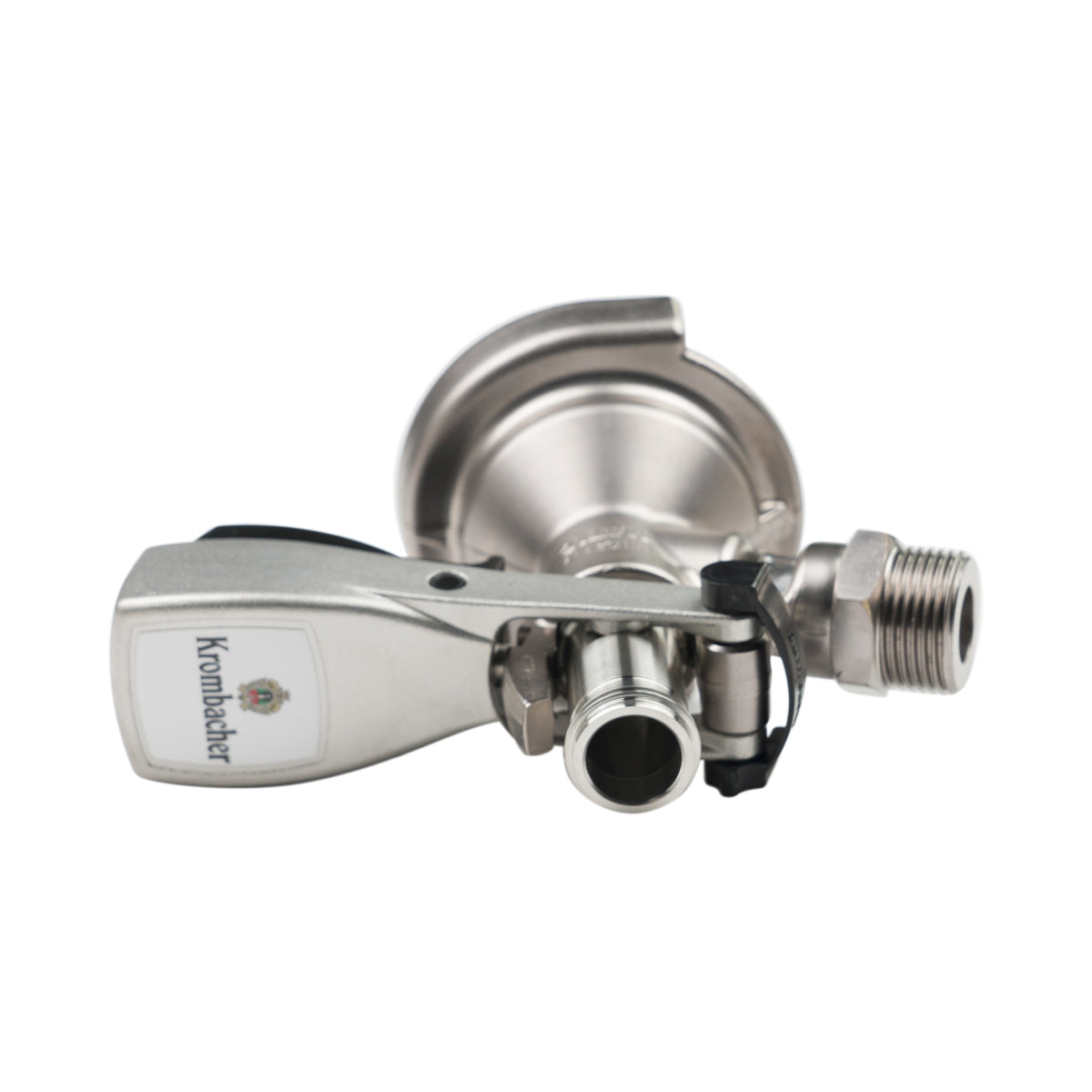 Krombacher beer flat keg Micromatic combination cap normal keg connection – View 5