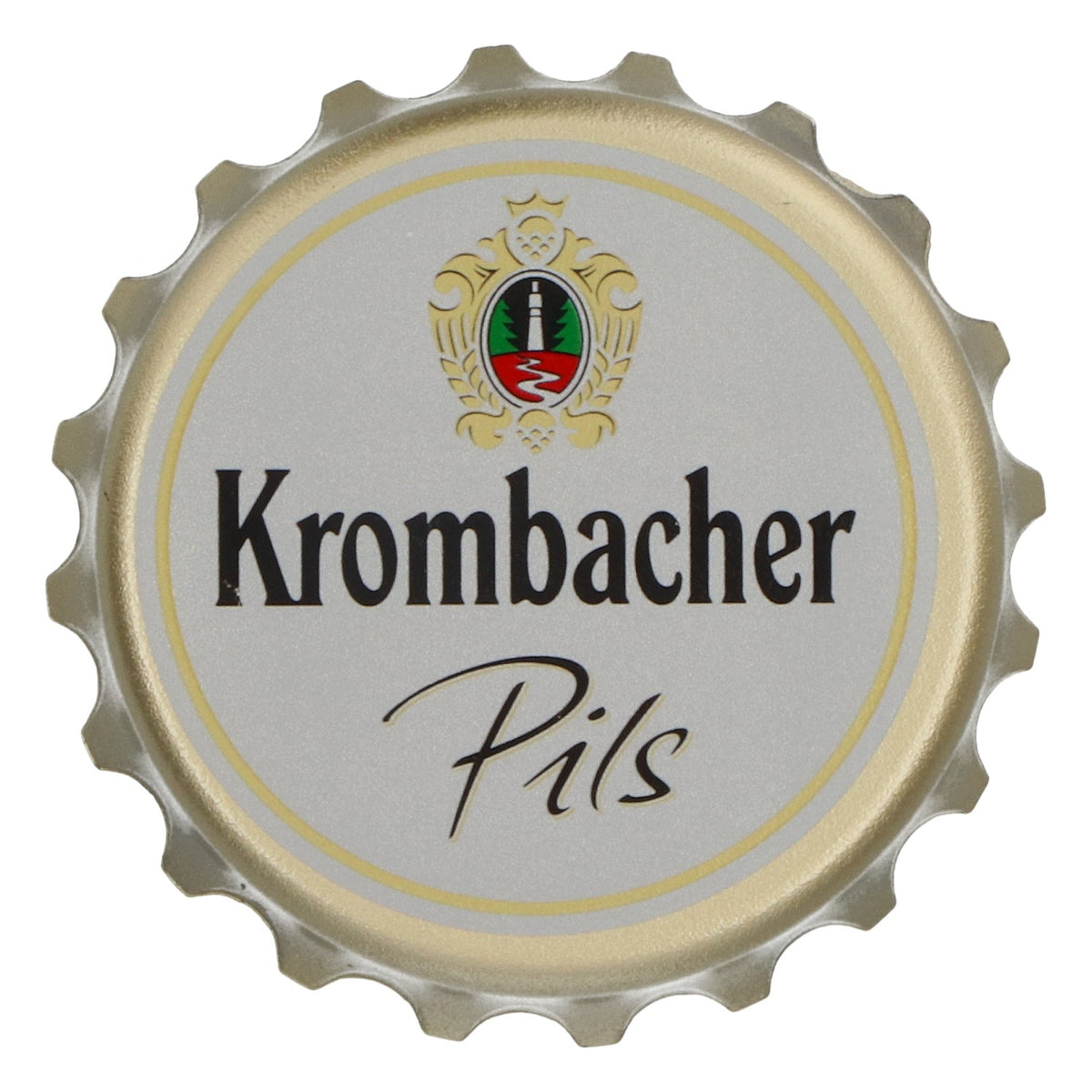 Krombacher Beer Bottle Opener Cap Opener Crown Cap Magnetic