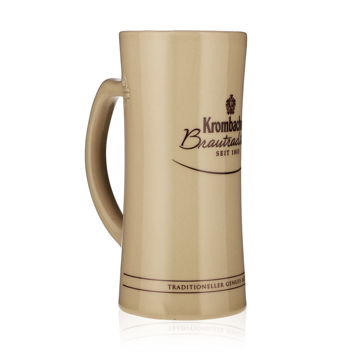 Krombacher Beer Glass 0.3l Collectible Mug Clay Brewing tradition since 1803 – View 2