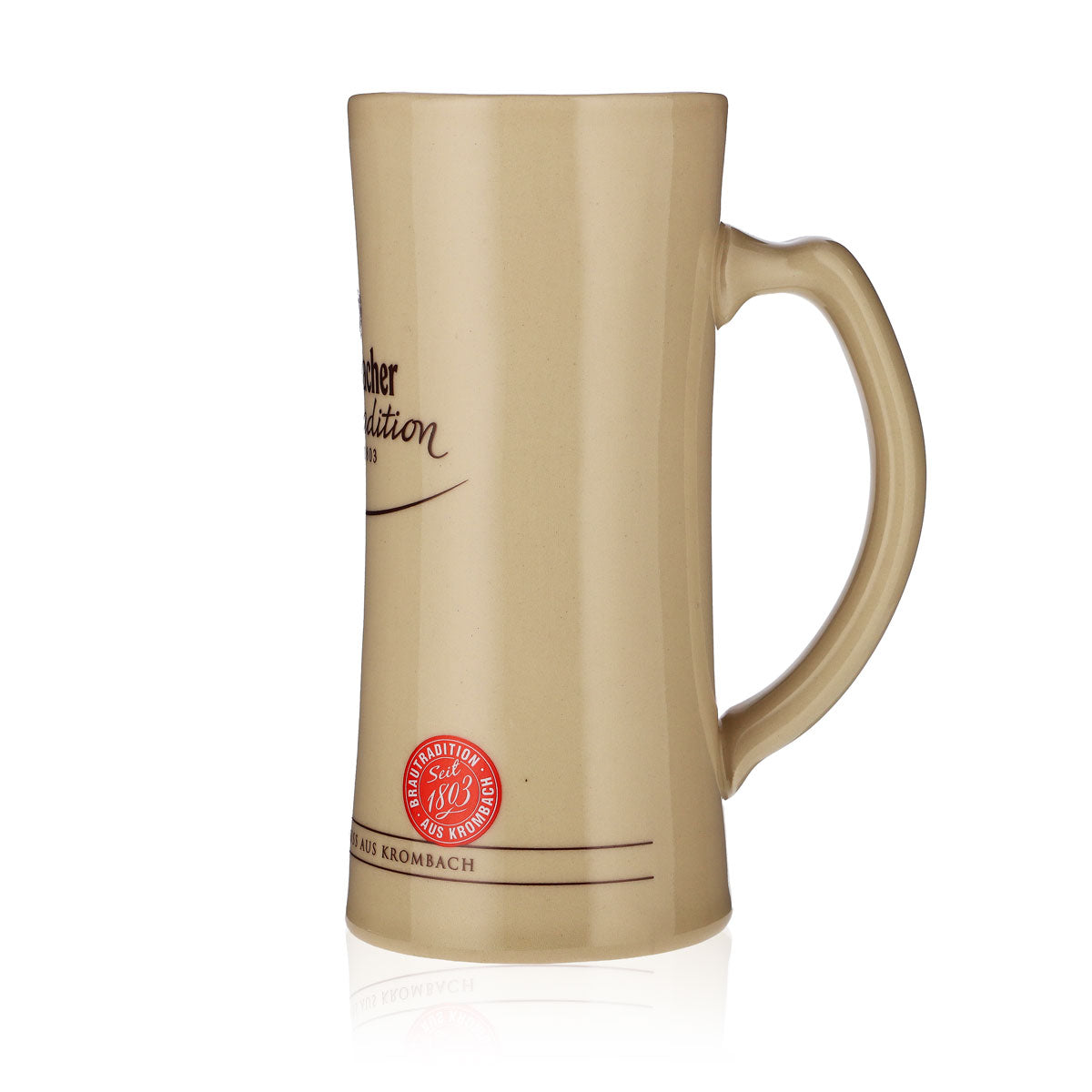 Krombacher Beer Glass 0.3l Collectible Mug Clay Brewing tradition since 1803 – View 5
