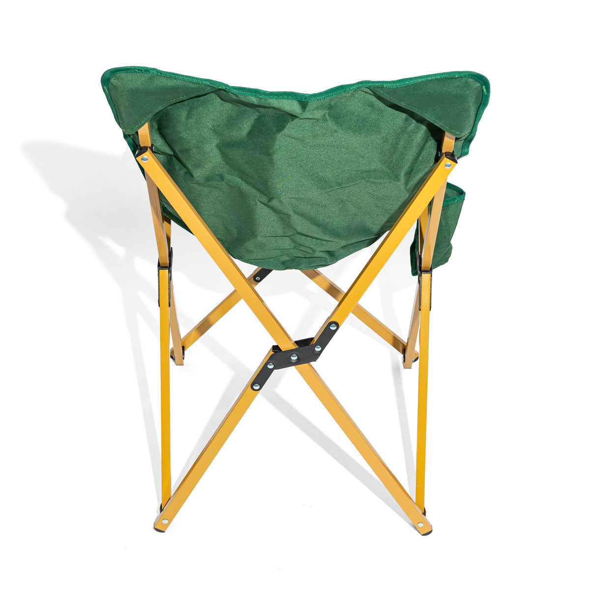 Krombacher Beer Outdoor Camping Chair Angler Chair Foldable Green – View 3