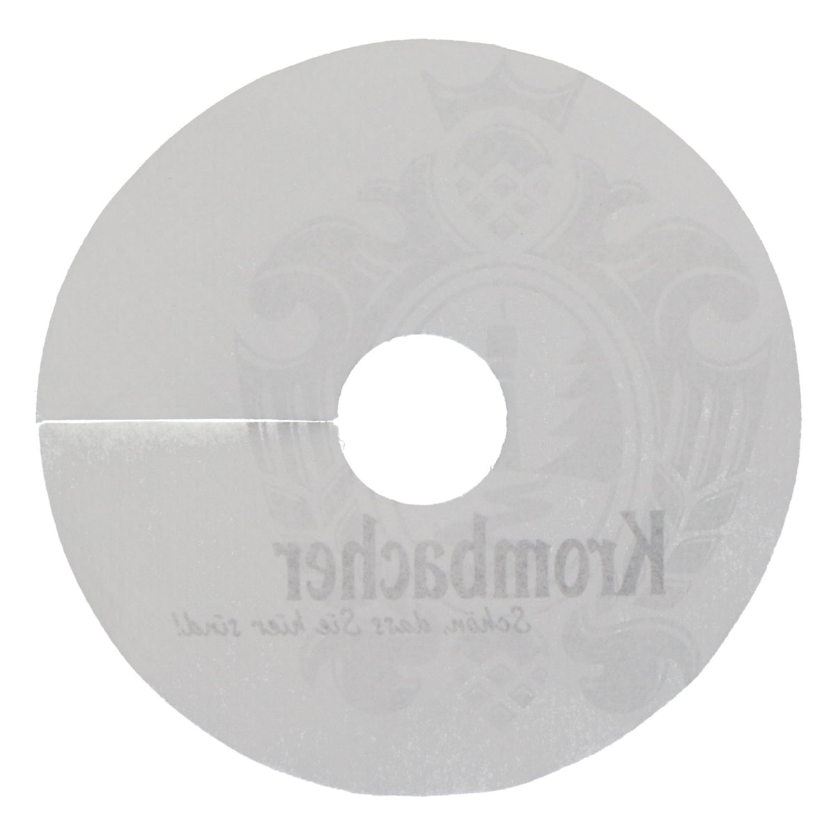 Krombacher Beer Coasters, Paper Drop Cloths, New, White, Beer Coasters – View 4