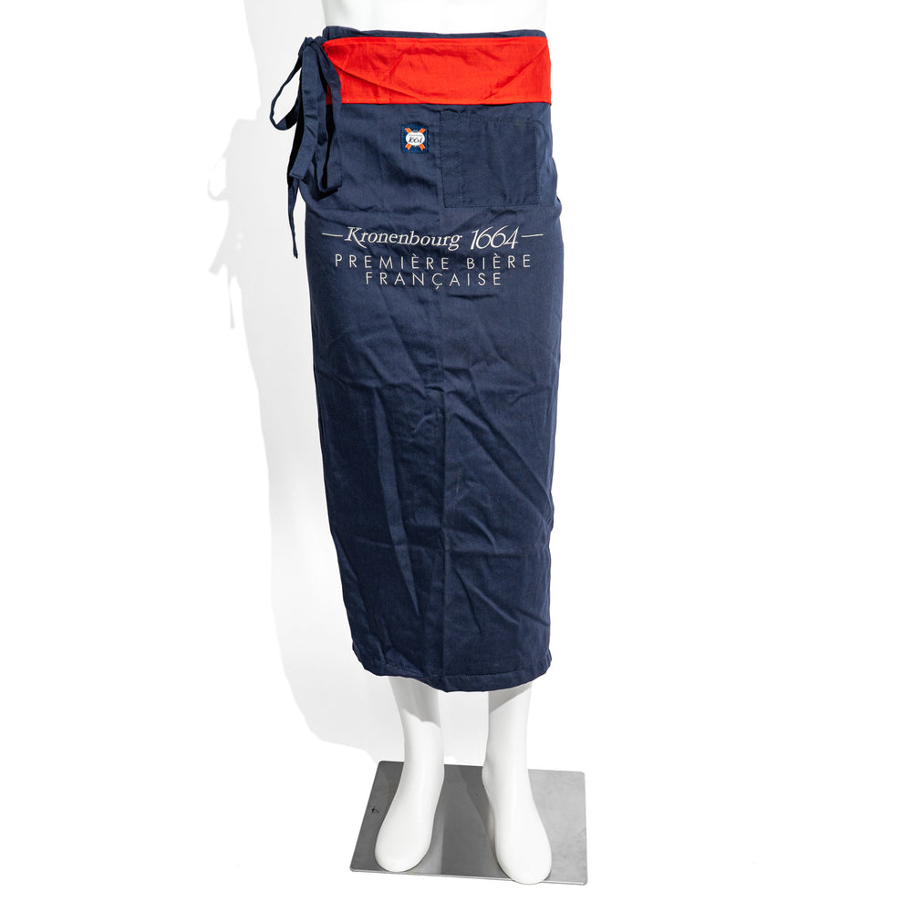 Kronenbourg 1664 Beer Apron Serving Apron Bistro Apron Two-Tone Elegant
