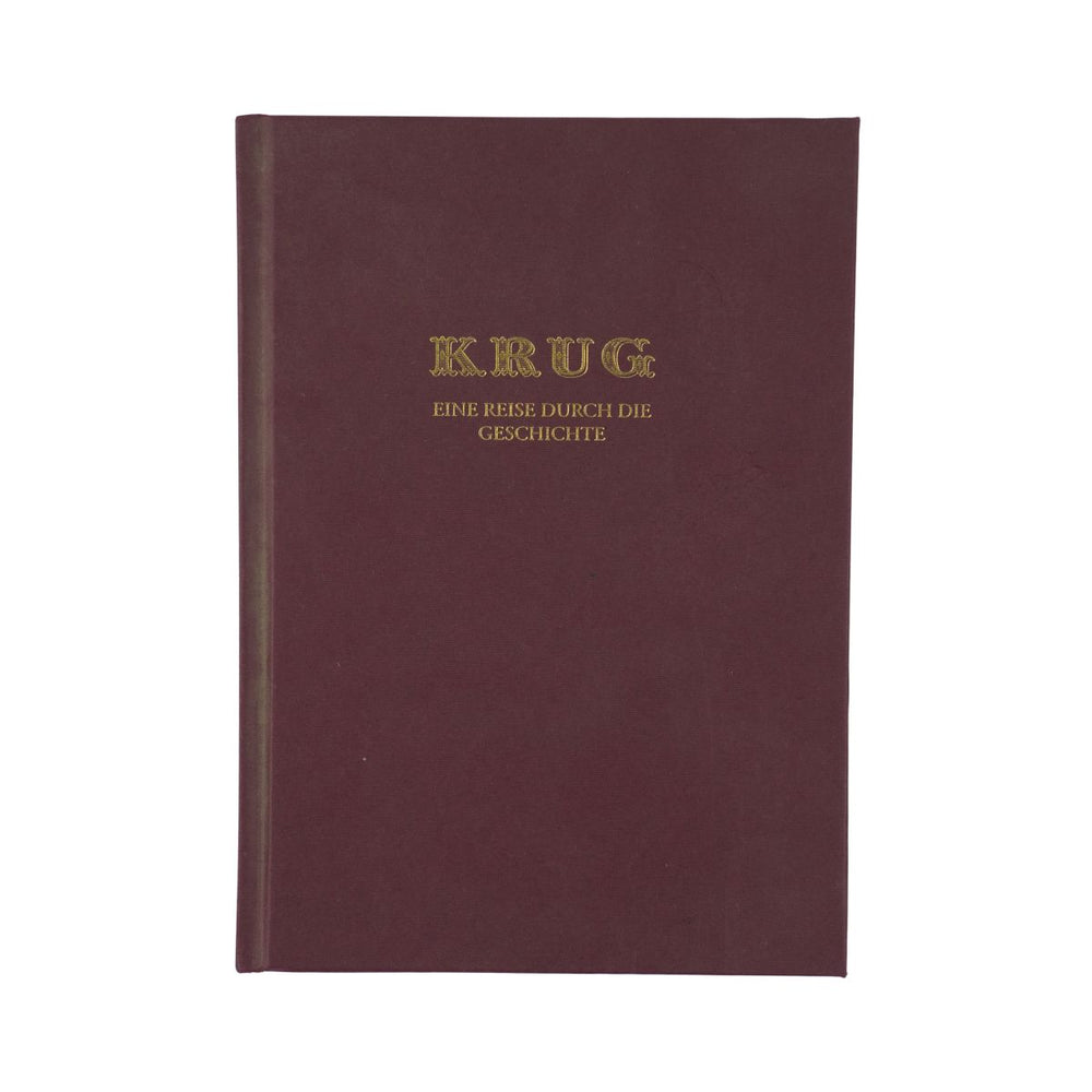 Krug Champagne Book A Journey Through History Collector's Book Company History