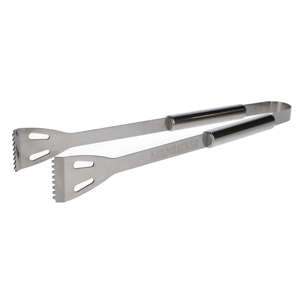 Kulmbacher Reichelbräu Beer BBQ Grill Tongs Beer Full Stainless Steel Grill Tongs
