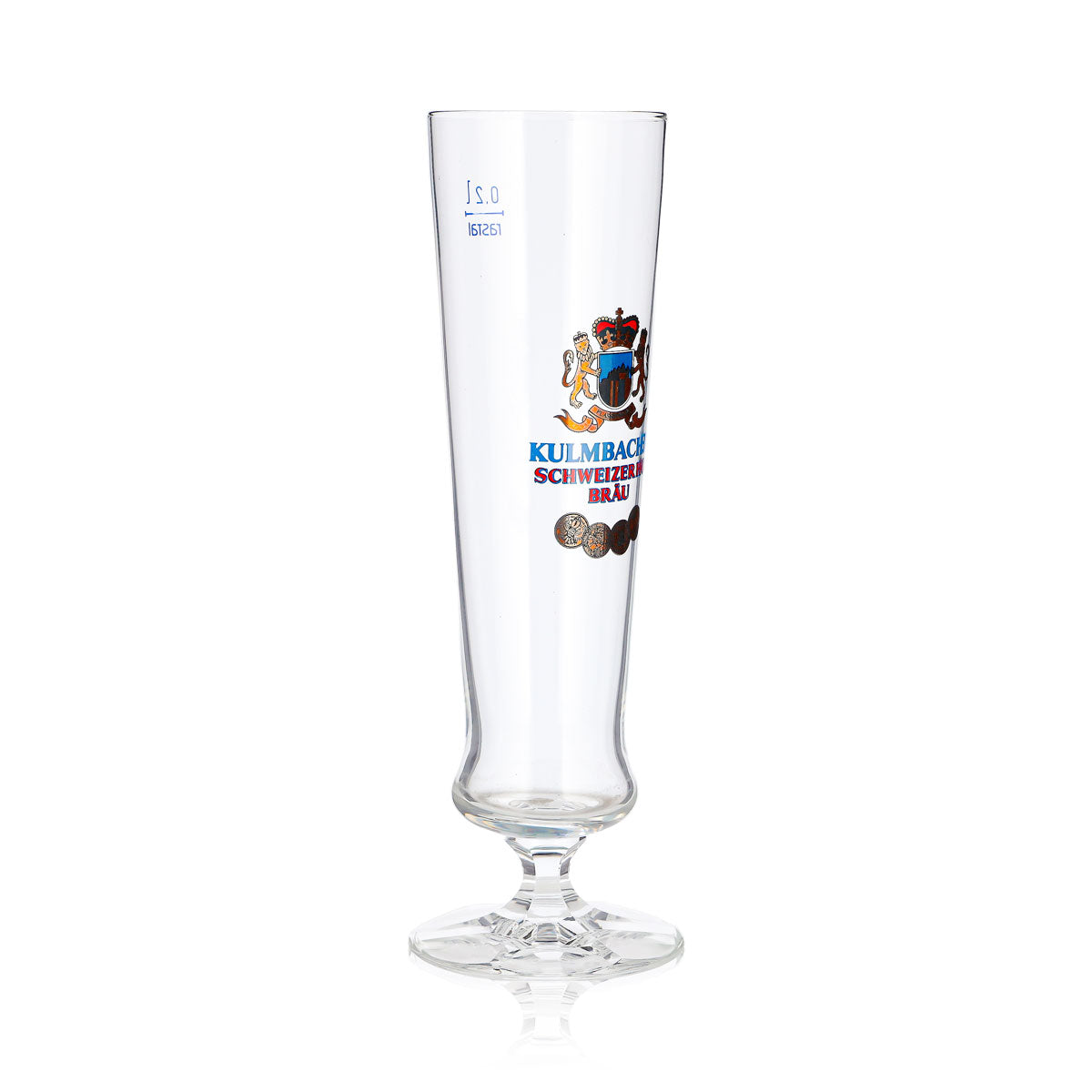Kulmbacher Reichelbräu Beer Glass, 0.2 L, "Schweizer Hofbräu" Tank Top – View 3