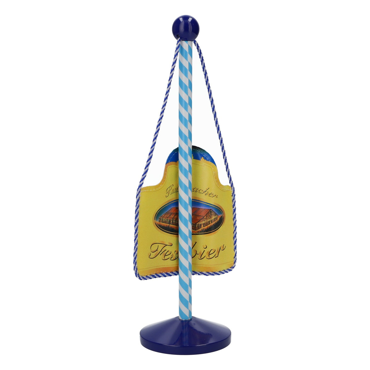 Kulmbacher Reichelbräu beer regulars' table display Table display Flagpole – View 4