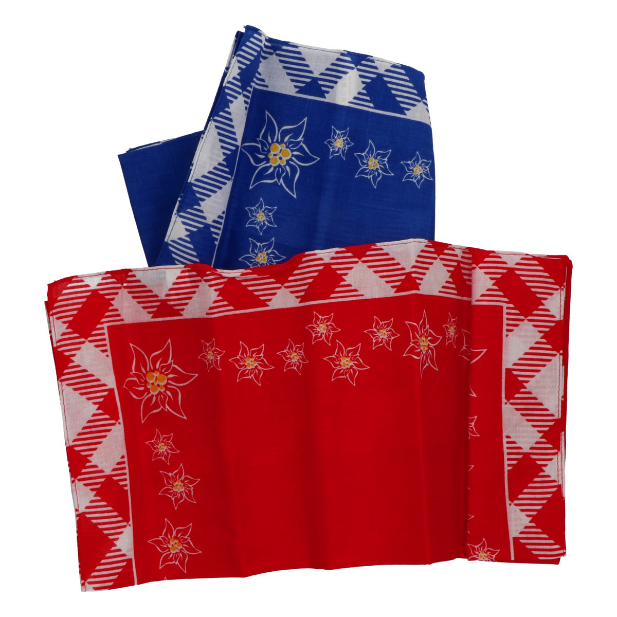 Kulmbacher Reichelbräu Traditional Scarf Set (Blue/Red) Beer Accessory – View 2