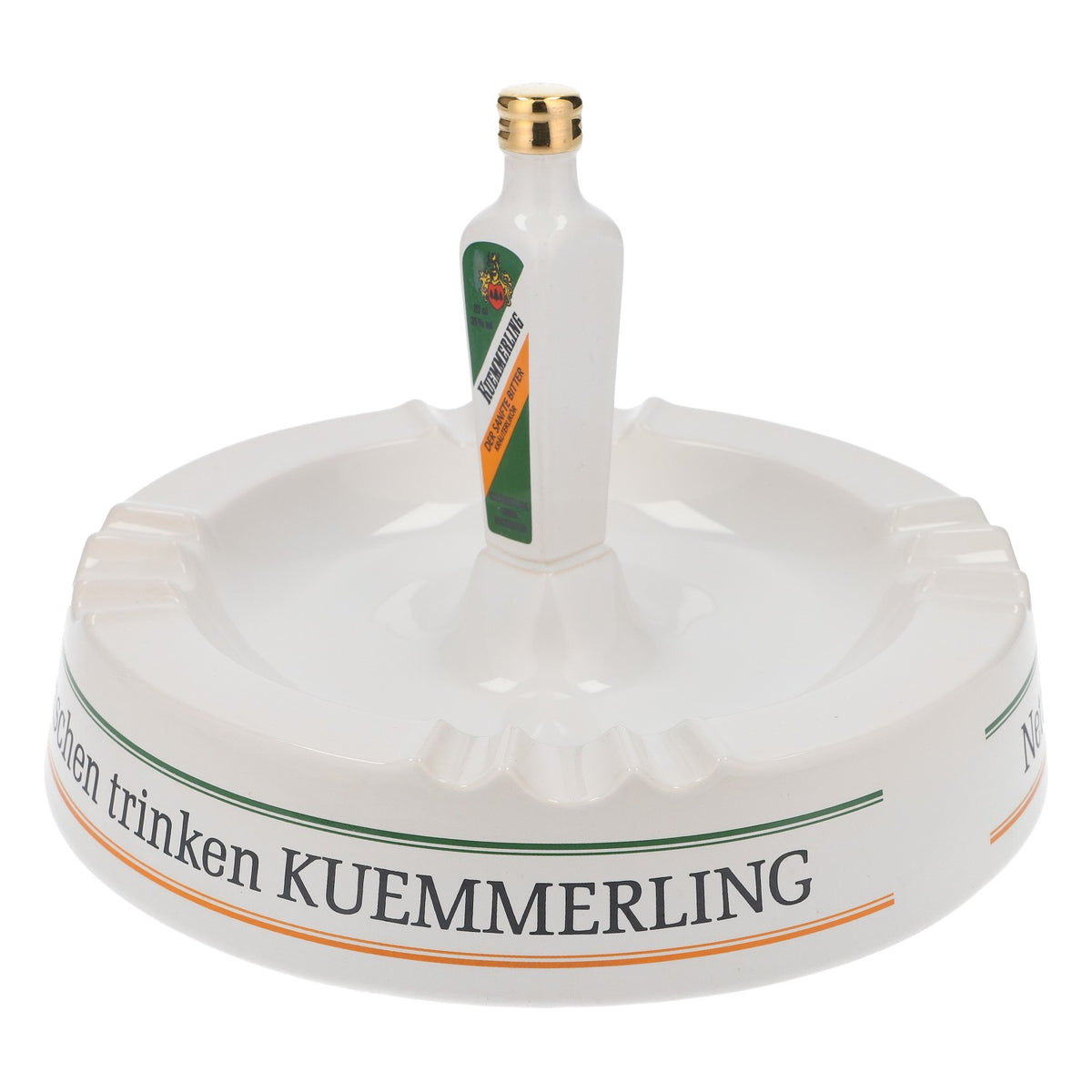 Kümmerling Porcelain Ashtray Bottle Regulars' Table "Nice People..." – View 3