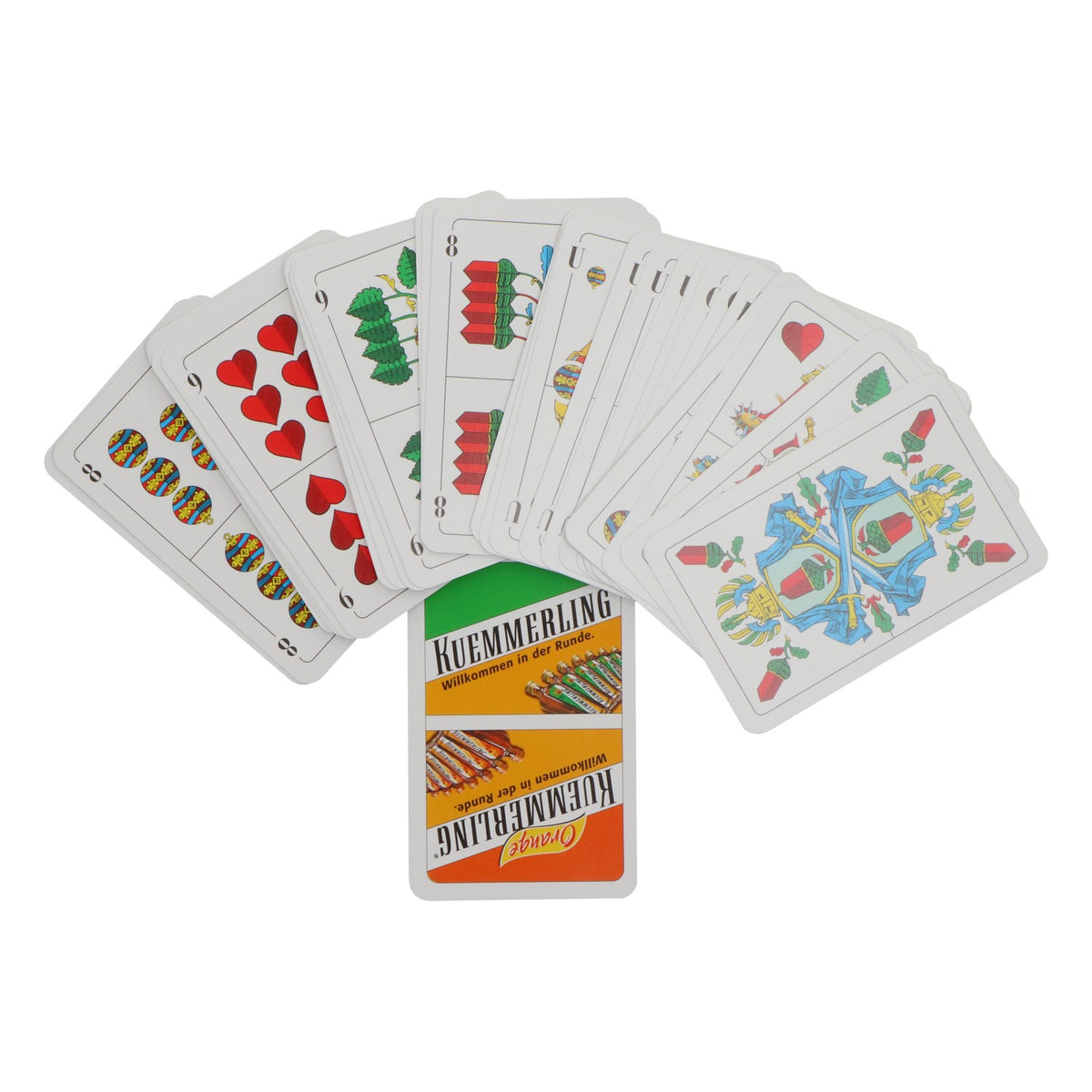 Kümmerling Skat Card Game, German Design, 32-Card Deck, Fan Merchandise – View 2