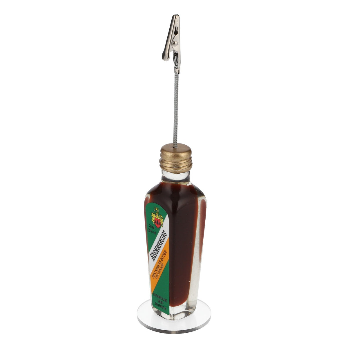 Kümmerling Table Display Card Holder "Der Sanfte Bitter" Bar Accessories – View 4