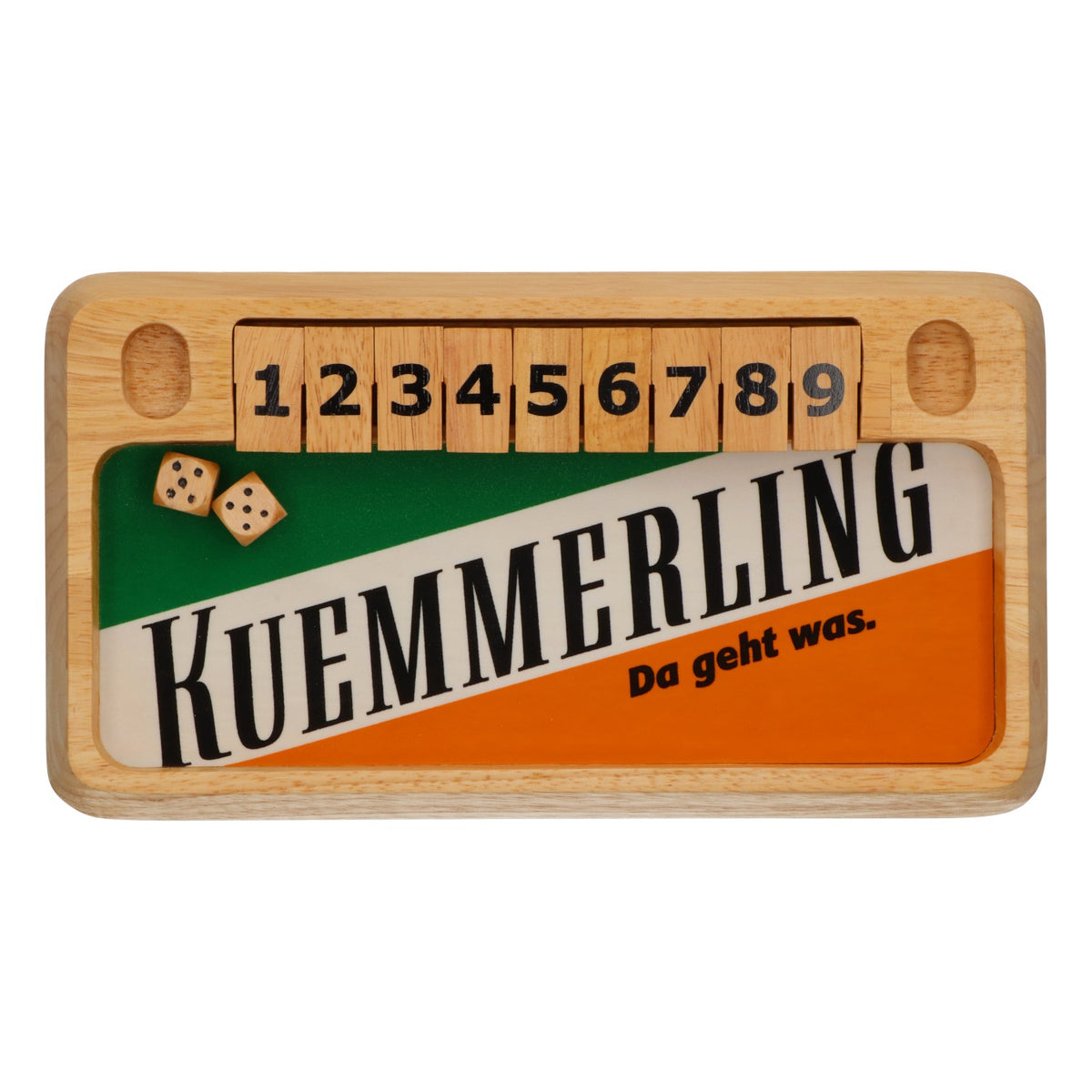 Kümmerling Dice Game "Shut the Box" Wooden Game Puzzle Game Rarity Original – View 3