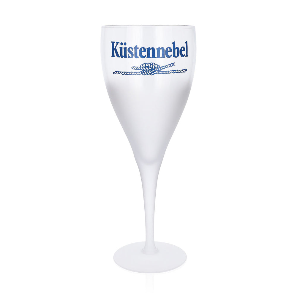 Coastal Mist Liqueur Glass, Display Glass, Goblet, Satin-Finish, XXL, Hand-Blown