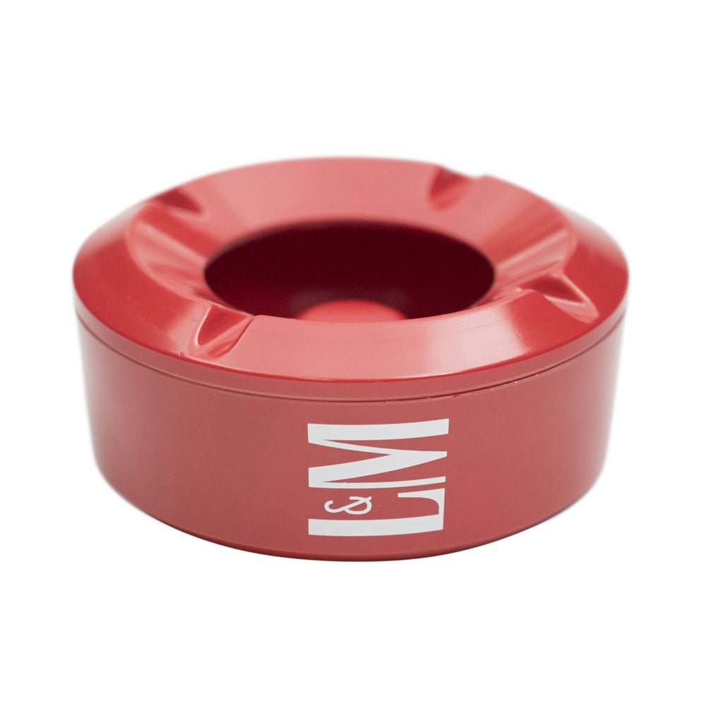 L&M Cigarette Ashtray Windshield Round Ø10.5cm Smoke Pub