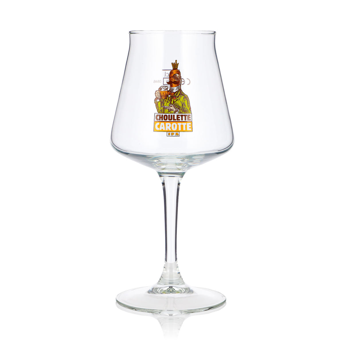 La Choulette Beer Glass 0.25 L Tulip Choulette Carotte Tasting Glass Beer Glass