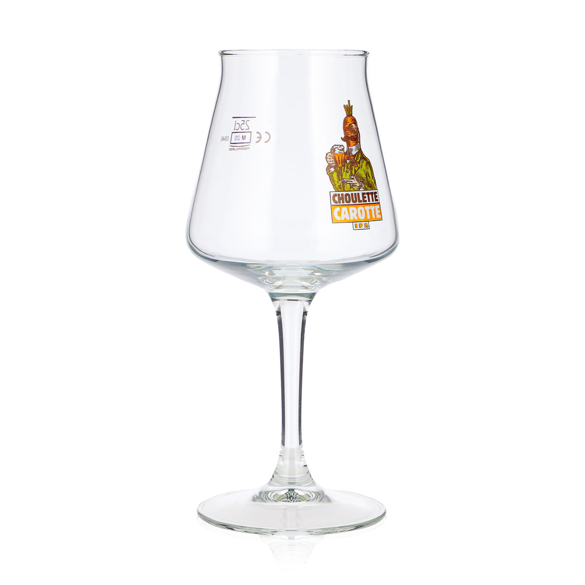 La Choulette Beer Glass 0.25 L Tulip Choulette Carotte Tasting Glass Beer Glass – View 2