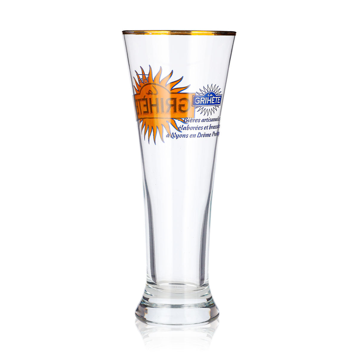 La Grihète Beer Glass 0.25 L Long Drink "Sonne" Kölsch Glass Durabor – View 3