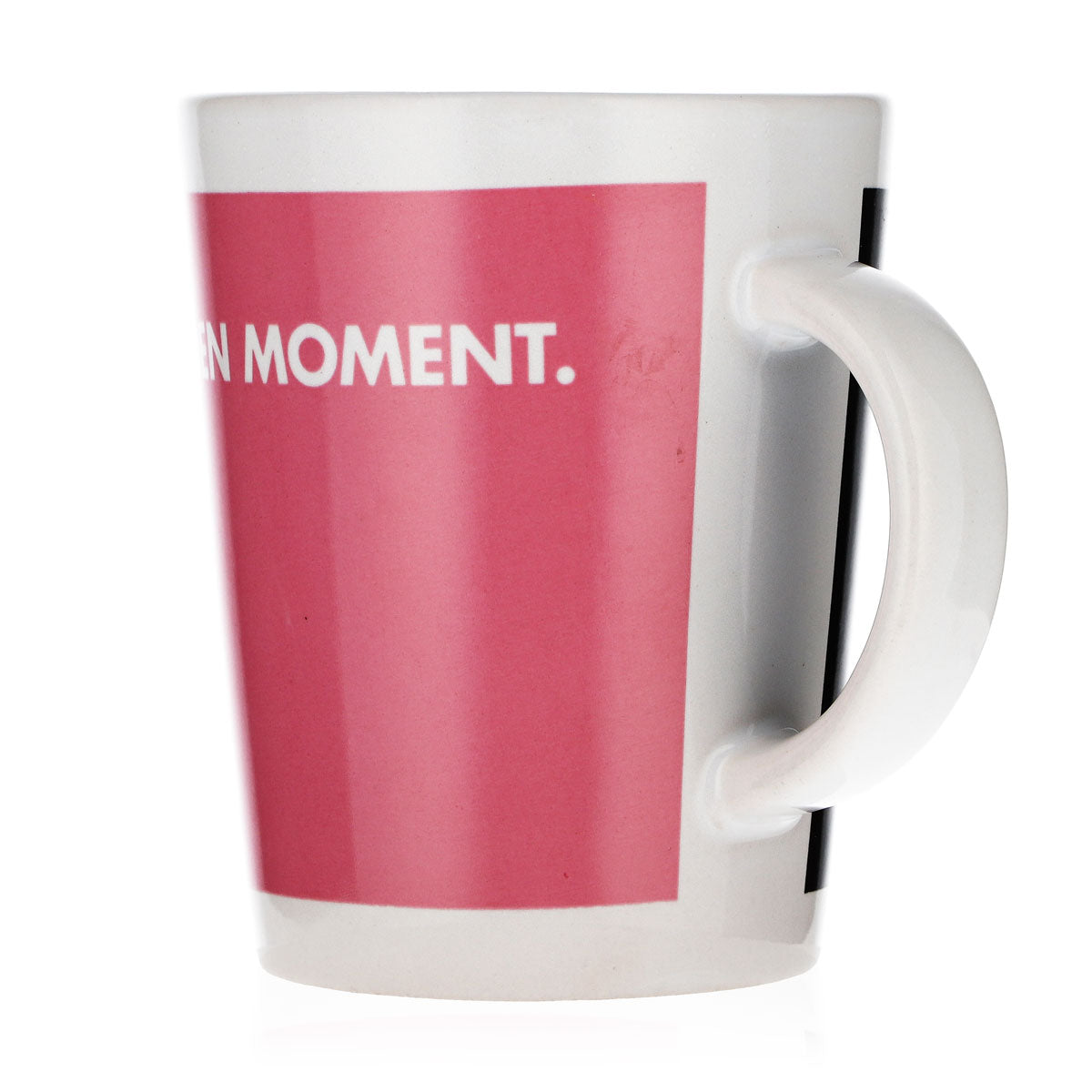 Langnese Ice Glass Coffee Mug, Black/Pink, "My Magnum for Every Moment" Mug – View 4