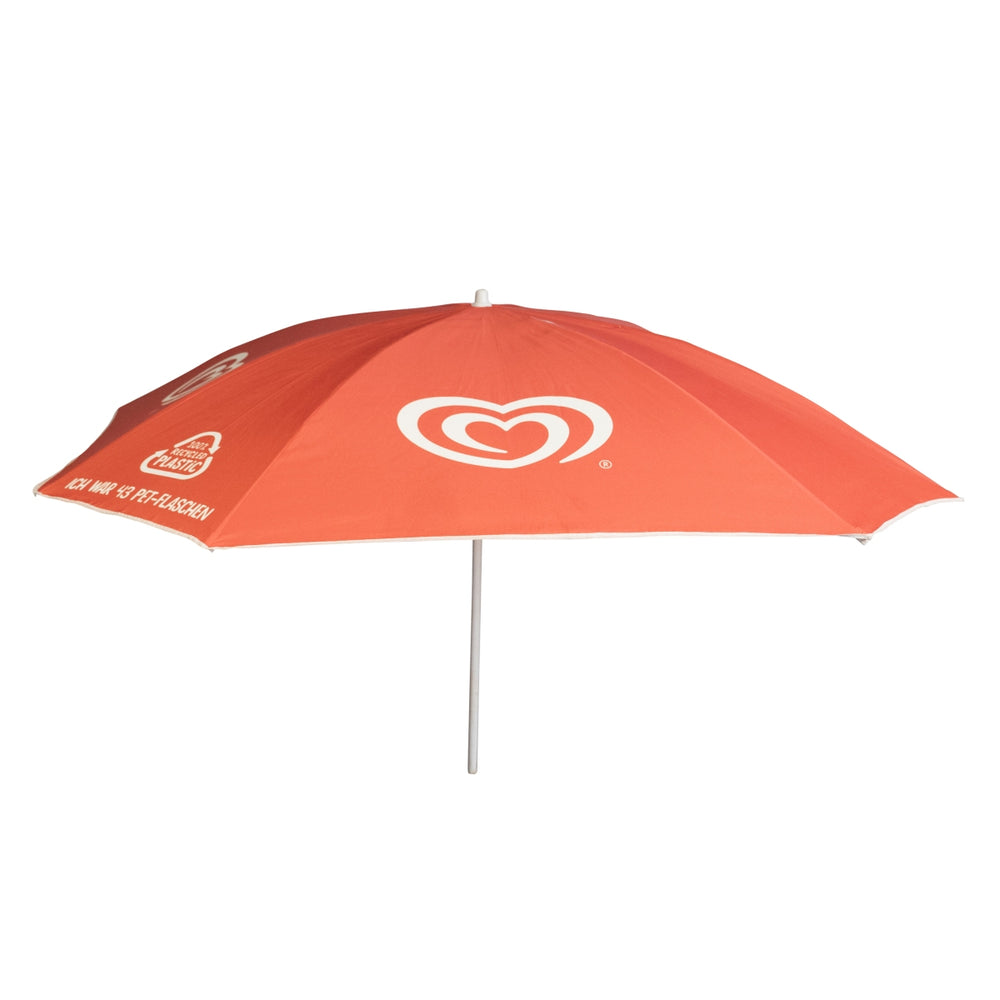 Langnese parasol Ø175cm Used Outdoor Catering Garden Beer garden
