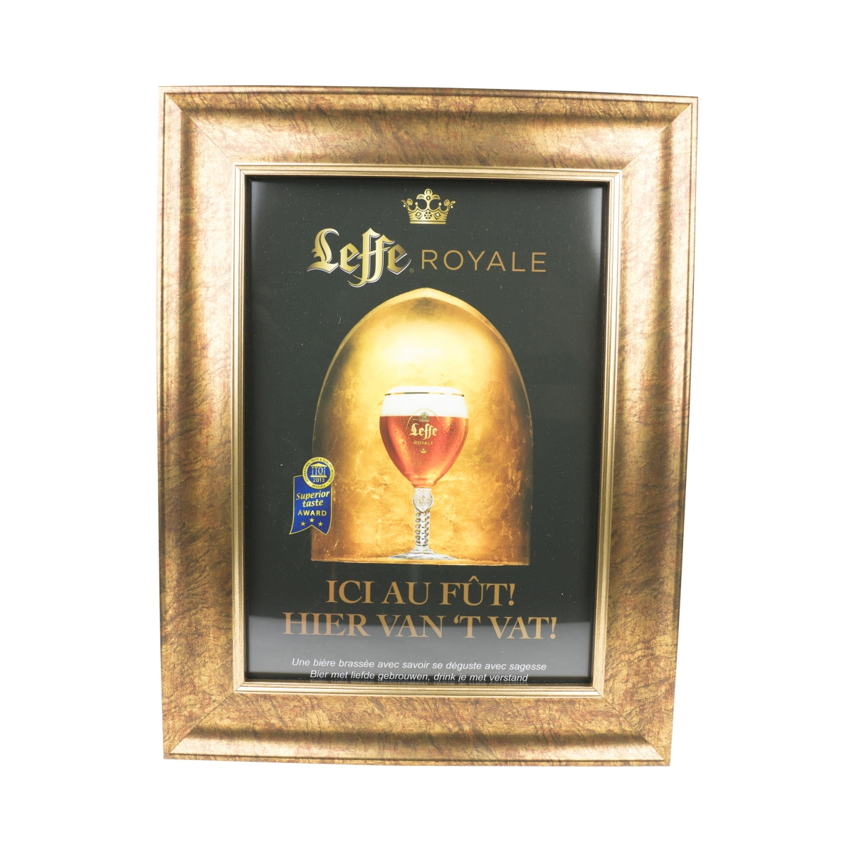 Leffe Beer Picture 55x43cm LED illuminated Royal neon sign light panel bar