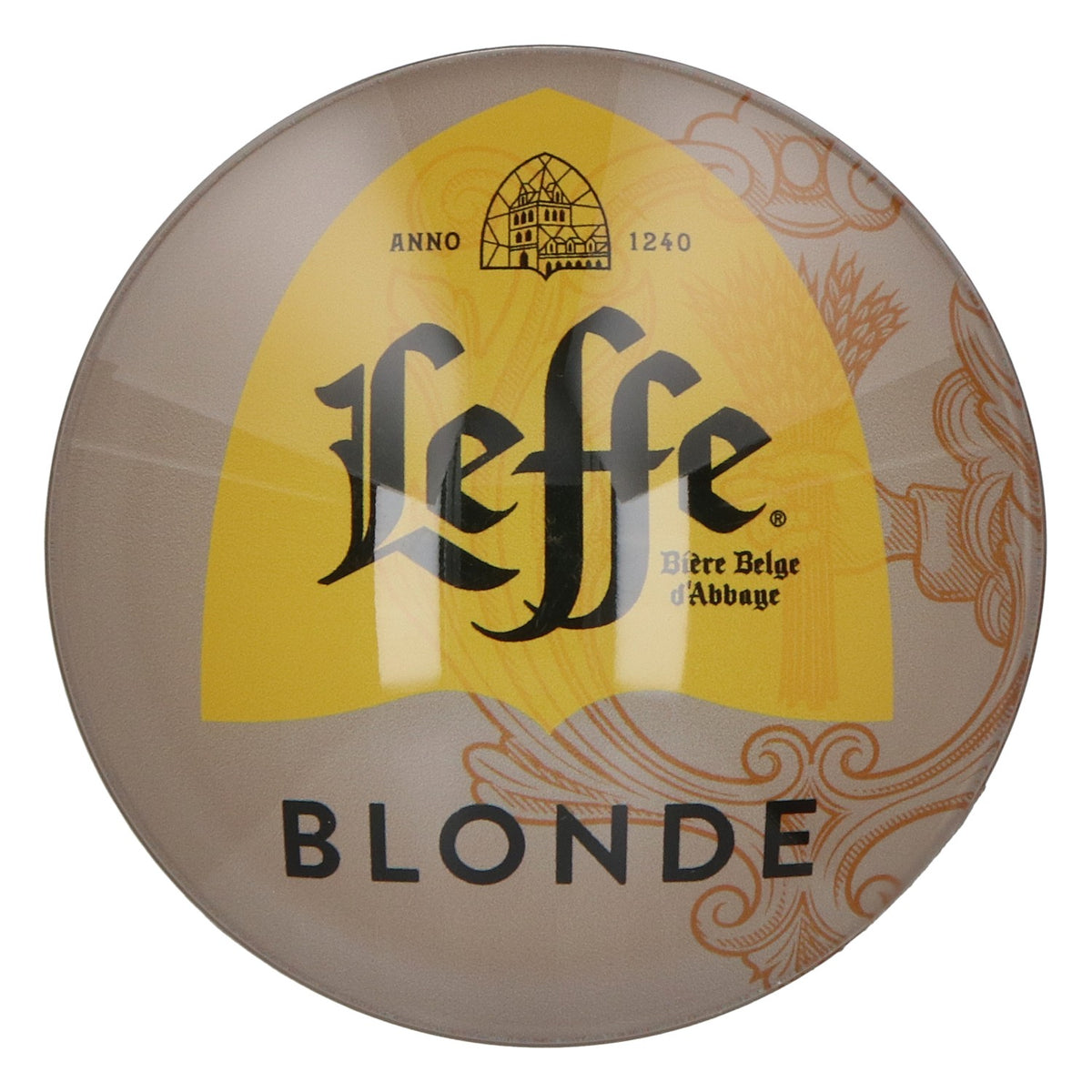 Leffe Beer Tap Sign: Medallion Blonde