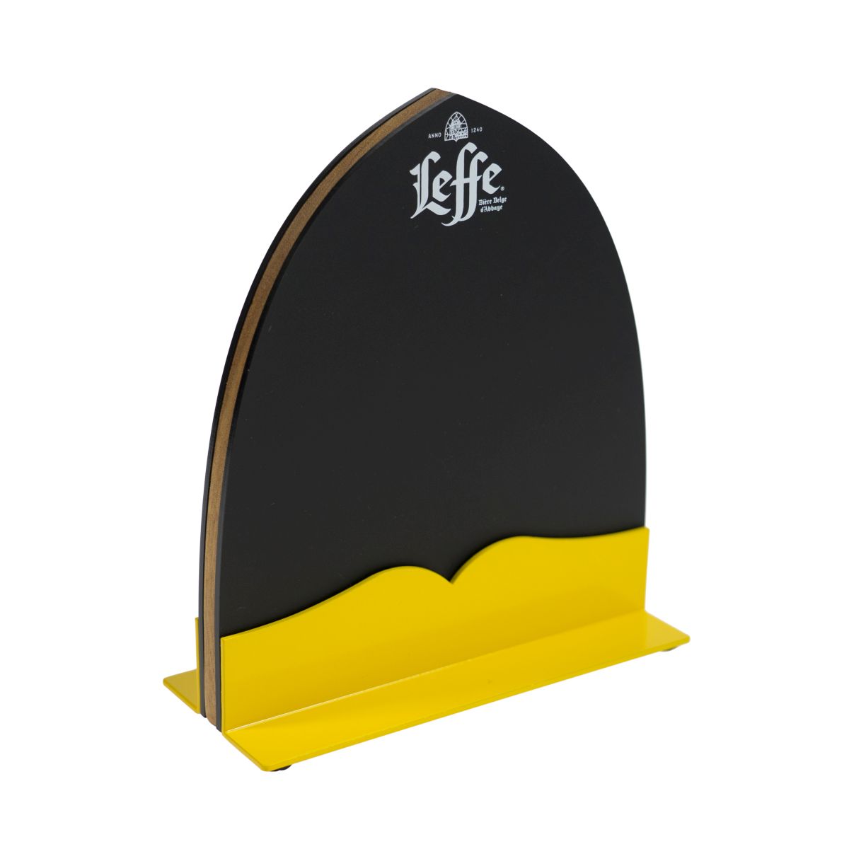 Leffe chalkboard table display menu food drinks card restaurant bar bistro