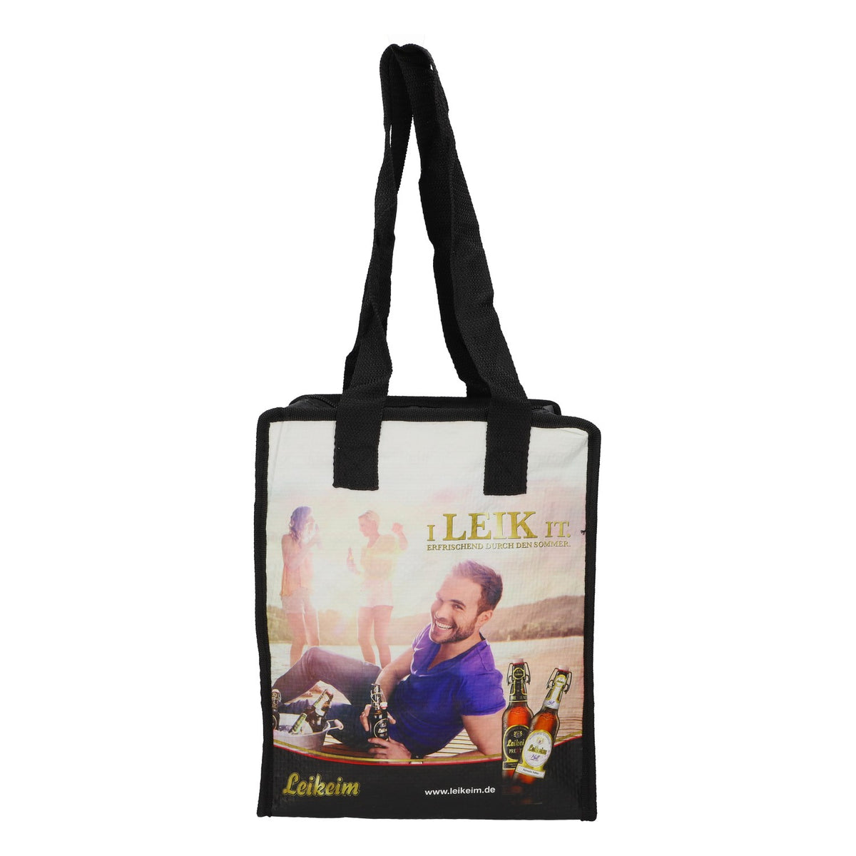 Leikeim Beer Cooler Bag, ISO, Black, New, Blended Fabric – View 2