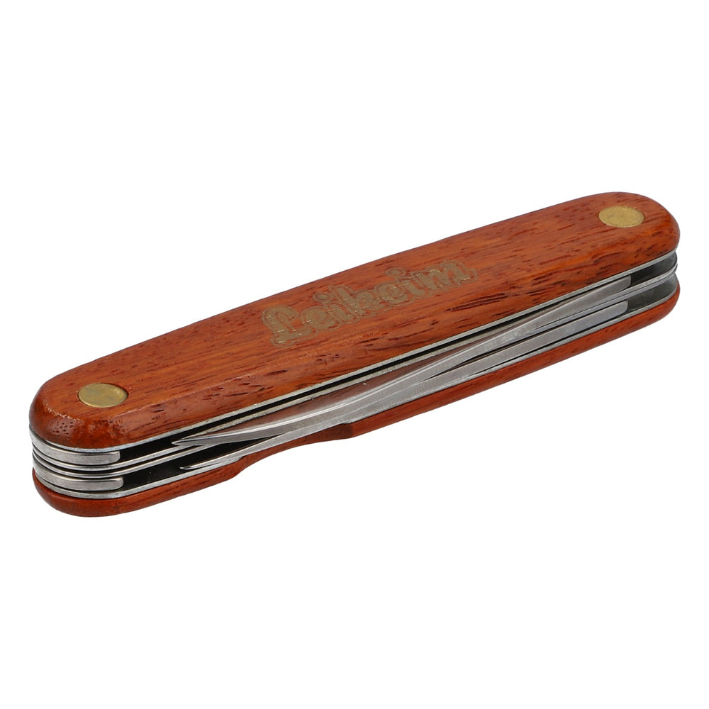 Leikeim Beer Pocket Knife Set: Knife, Fork, Bottle Opener, Multifunctional Tool