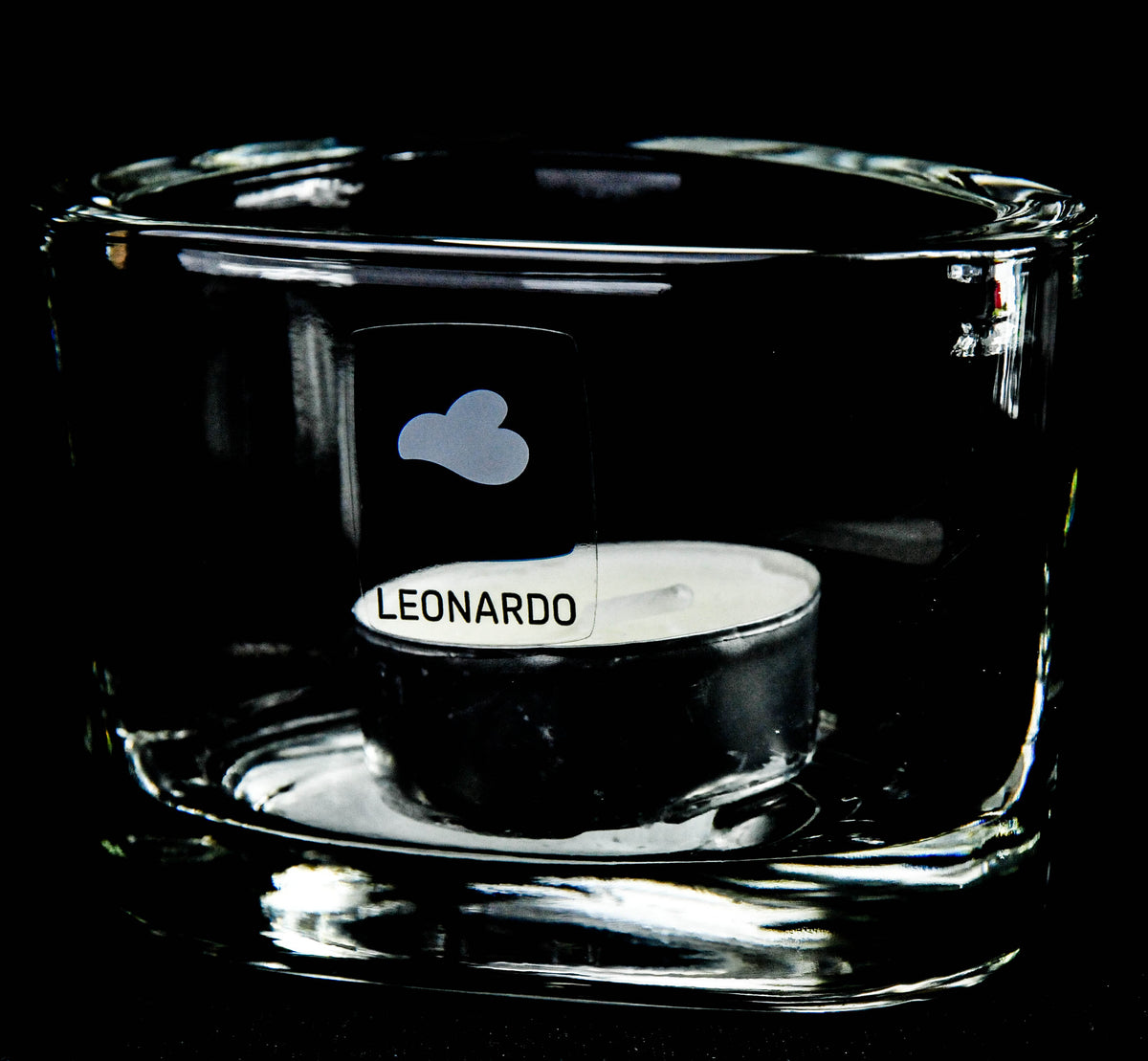 Leonardo Windlicht Tealight Candle Holder Patio Light Glass Organic – View 2
