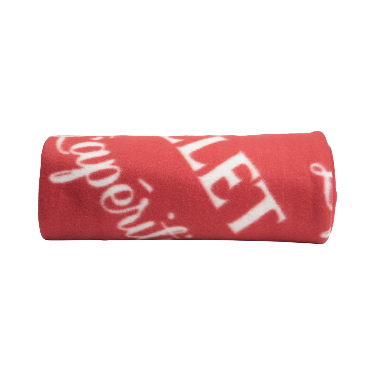 Lillet Aperitif Blanket Fleece Red Outdoor Snuggle Garden Sofa Lounge Summer Bar – View 2