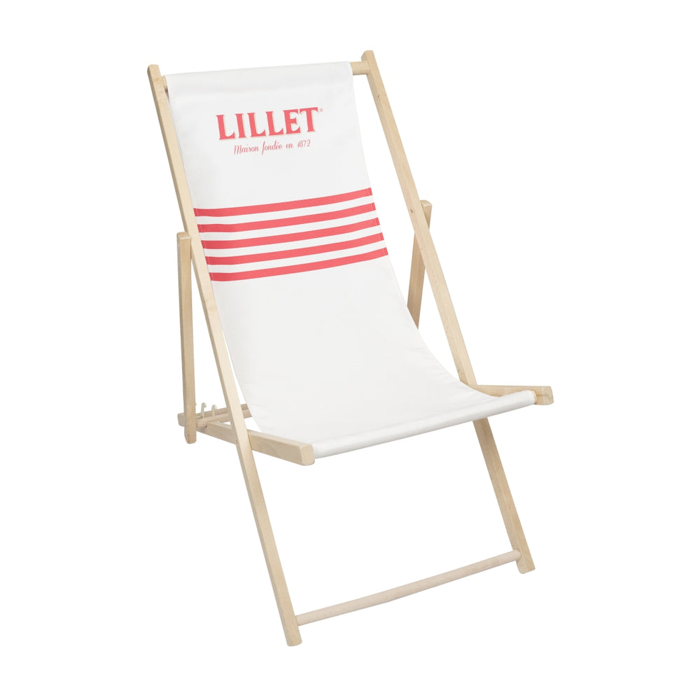 Lillet Deck Chair Lounge Chair Relax Seat Sun Beach Bar Garden Camping Balcony