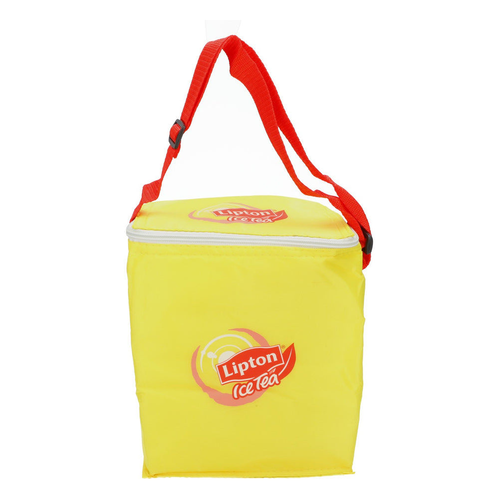 Lipton Iced Tea Cooler Bag Retro Camping Beach Bag Icebag Mini Yellow