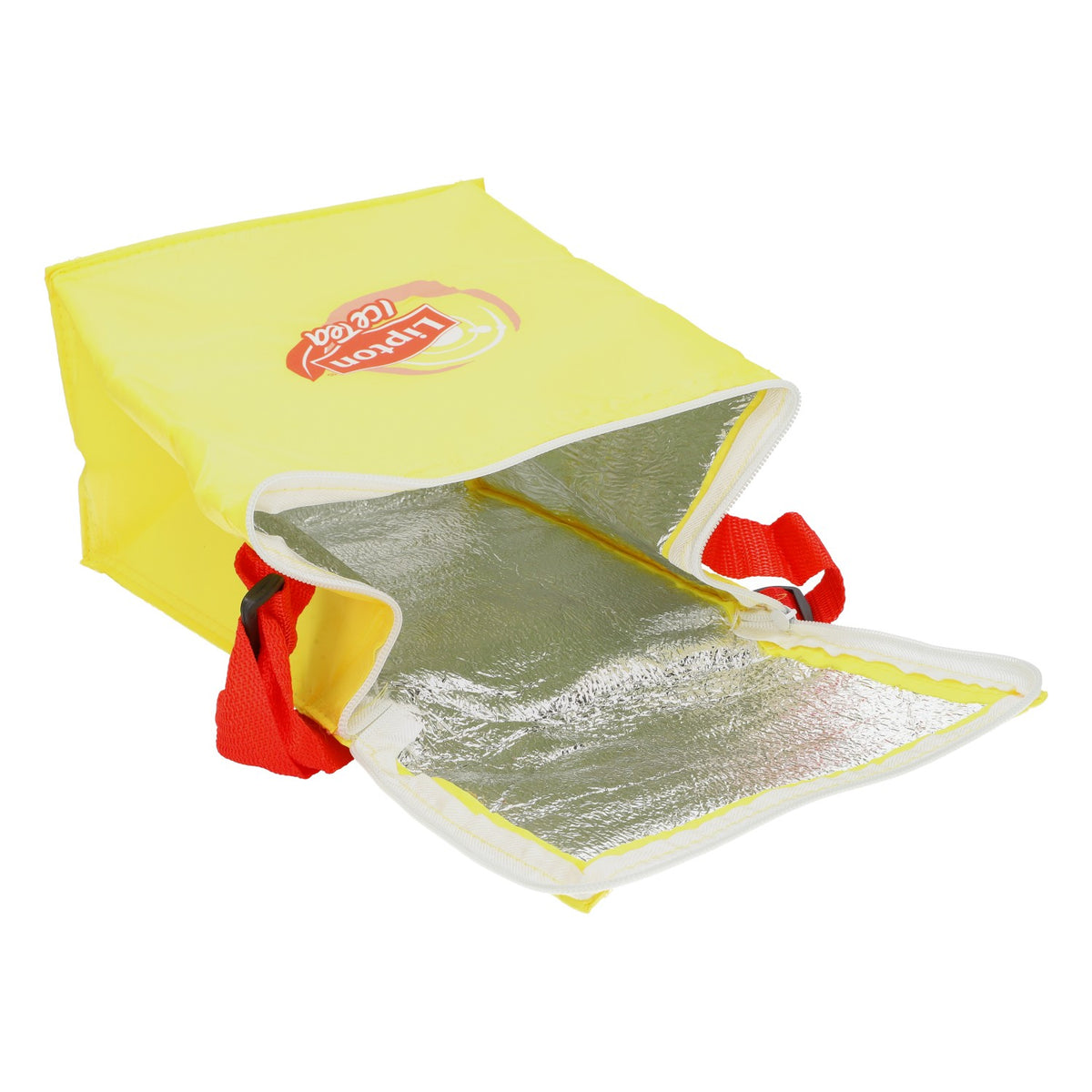 Lipton Iced Tea Cooler Bag Retro Camping Beach Bag Icebag Mini Yellow – View 5