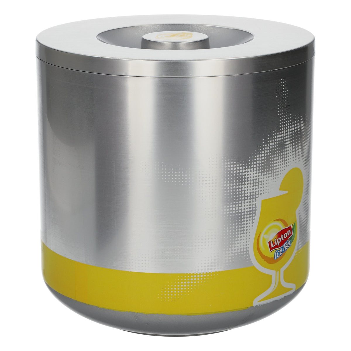 Lipton Soft Drink Cooler Bottle Cooler Ice Tea New Plastic Silver Champagne Cooler – View 2