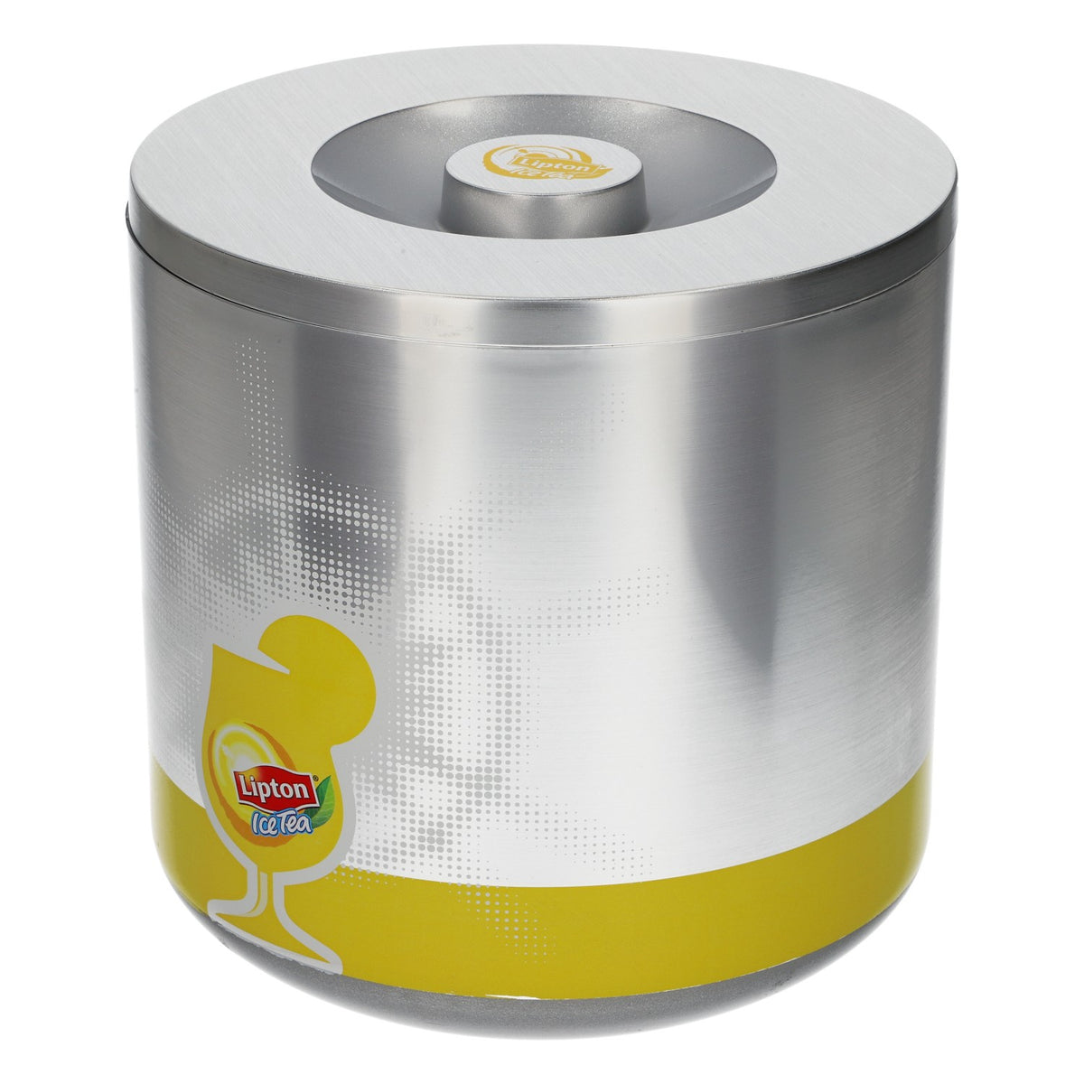 Lipton Soft Drink Cooler Bottle Cooler Ice Tea New Plastic Silver Champagne Cooler – View 4