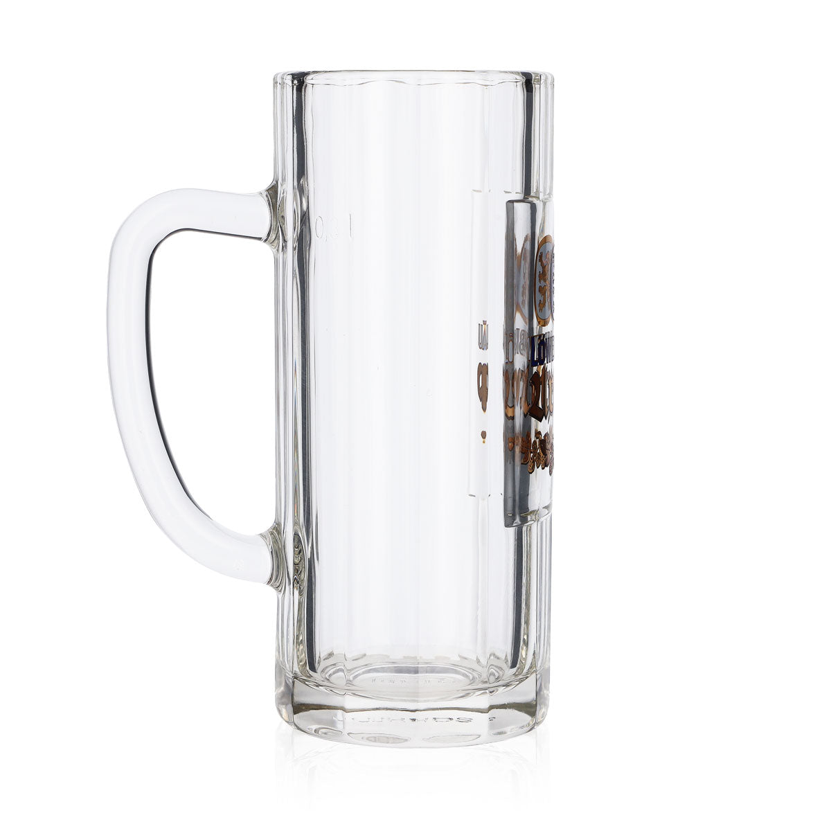 Löwenbräu beer mug glass 0.3 l original tankard Seidel contour glasses brewery Bavaria – View 3