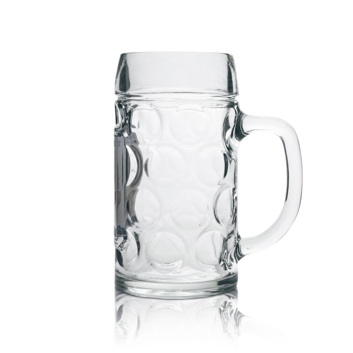 Löwenbräu 0.5-liter Oktoberfest Edition Beer Mug (Humpen, Seidel) with Dimples, Munich – View 3