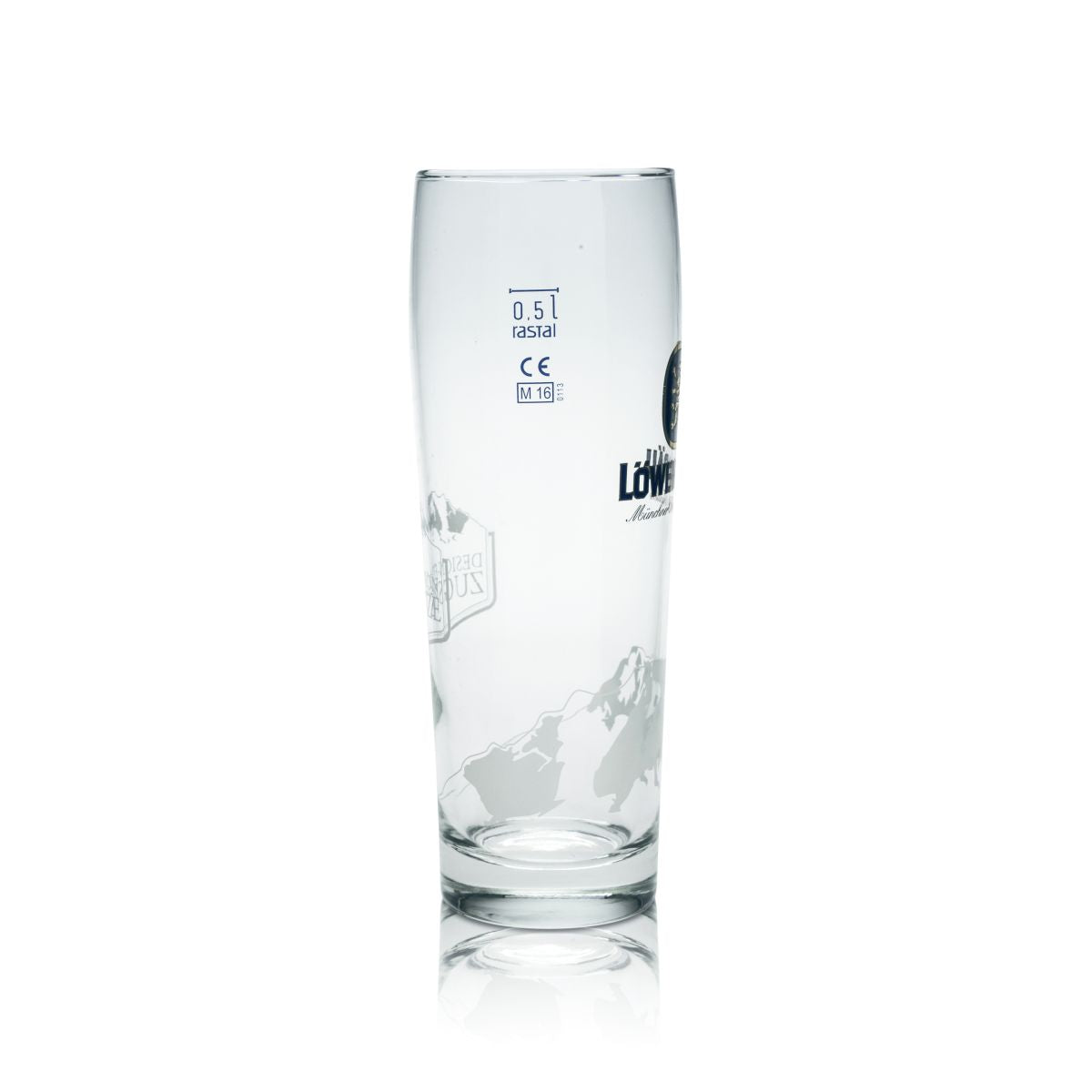 Löwenbräu Collector's Beer Glass 0.5l Zugspitze Design Special Edition for Enthusiasts – View 2