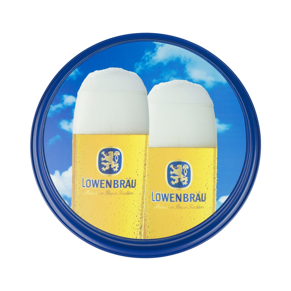 Löwenbräu serving tray Ø36cm Anti-slip Gastro Service Waiter