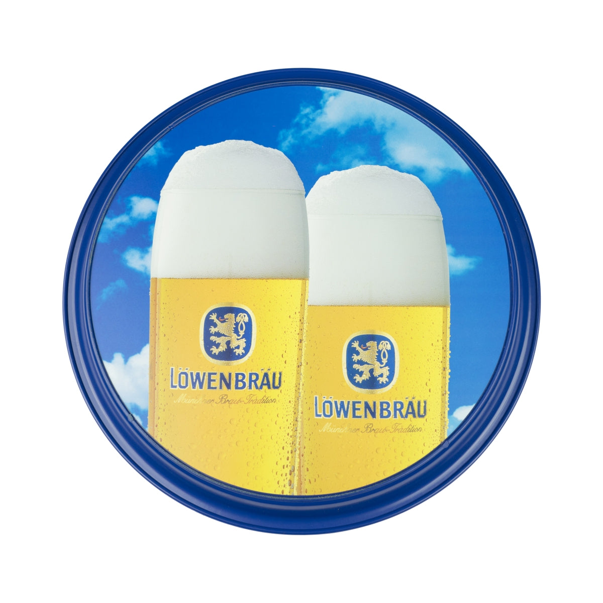 Löwenbräu serving tray Ø36cm Anti-slip Gastro Service Waiter
