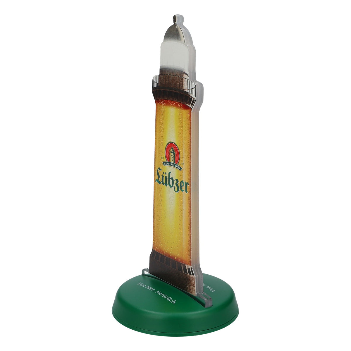 Lübzer Beer Table Display Beer XL Table Display Card Holder Lighthouse – View 3