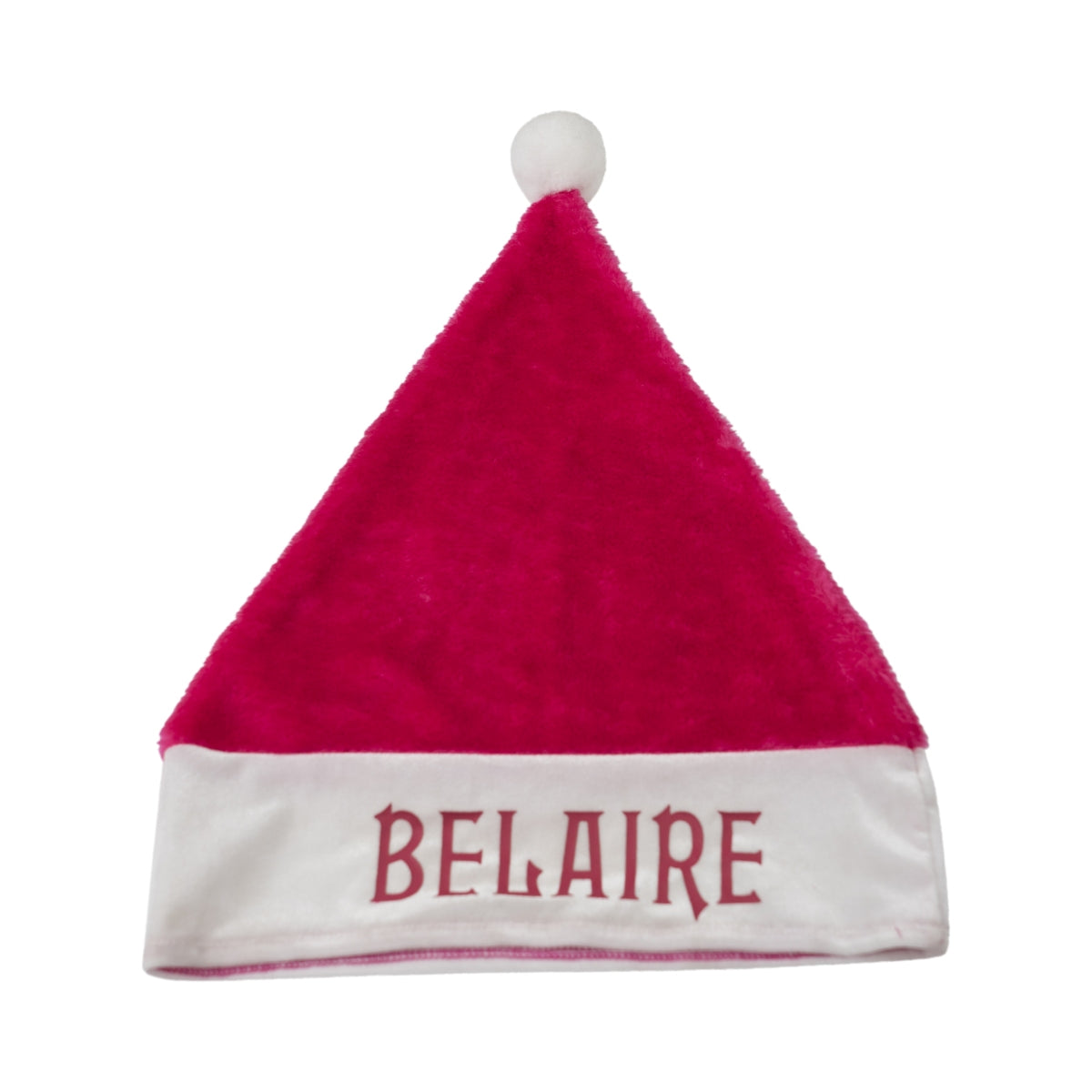 Luc Belaire Sparkling Wine Beanie Hat Cap Beanie Cap Pointed Christmas Pink Party