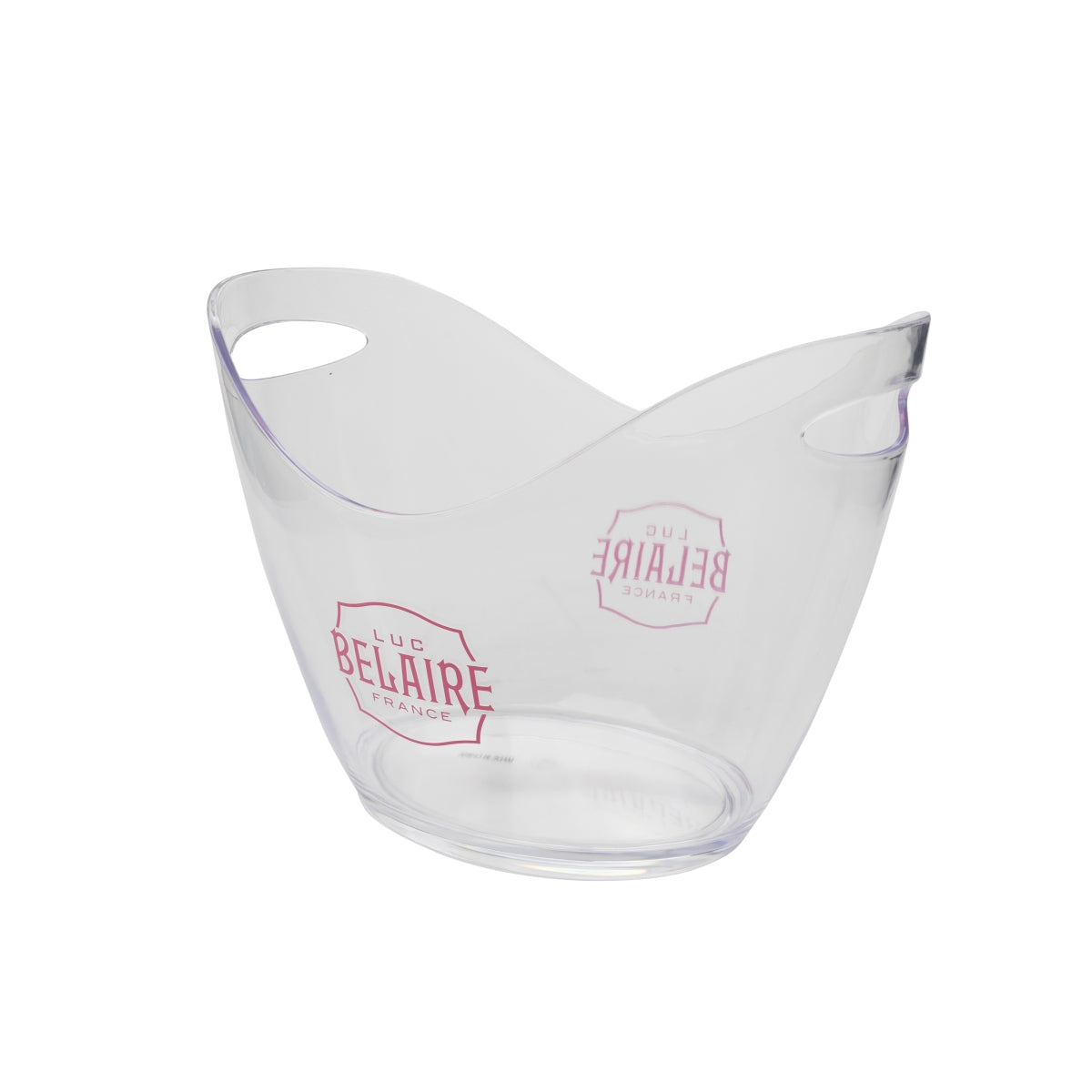 Luc Belaire Sparkling Wine Chiller, Transparent, Bottle and Ice Cube Holder, Sparkling Wine Cooler – View 2