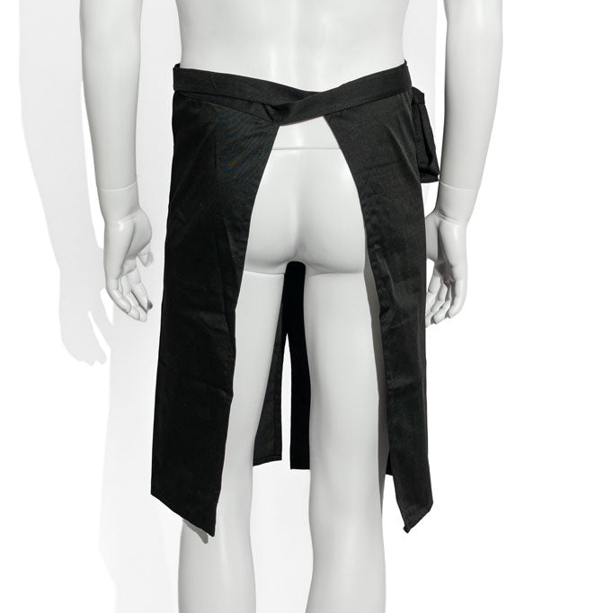 Lucky Strike Apron Bar Apron Bistro Apron Waiter Short Black Logo Small – View 3