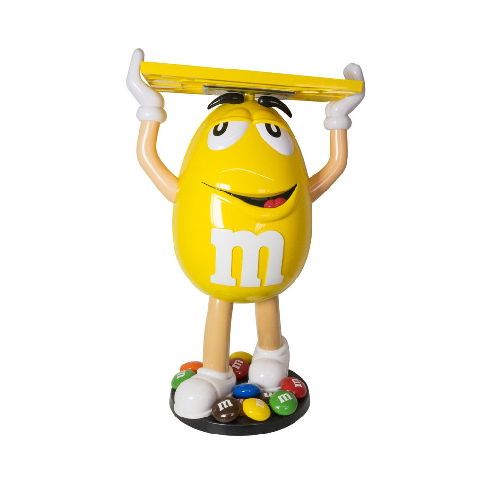 M&Ms Display Yellow Character Display Yellow Character Mars Promotional Display Merch