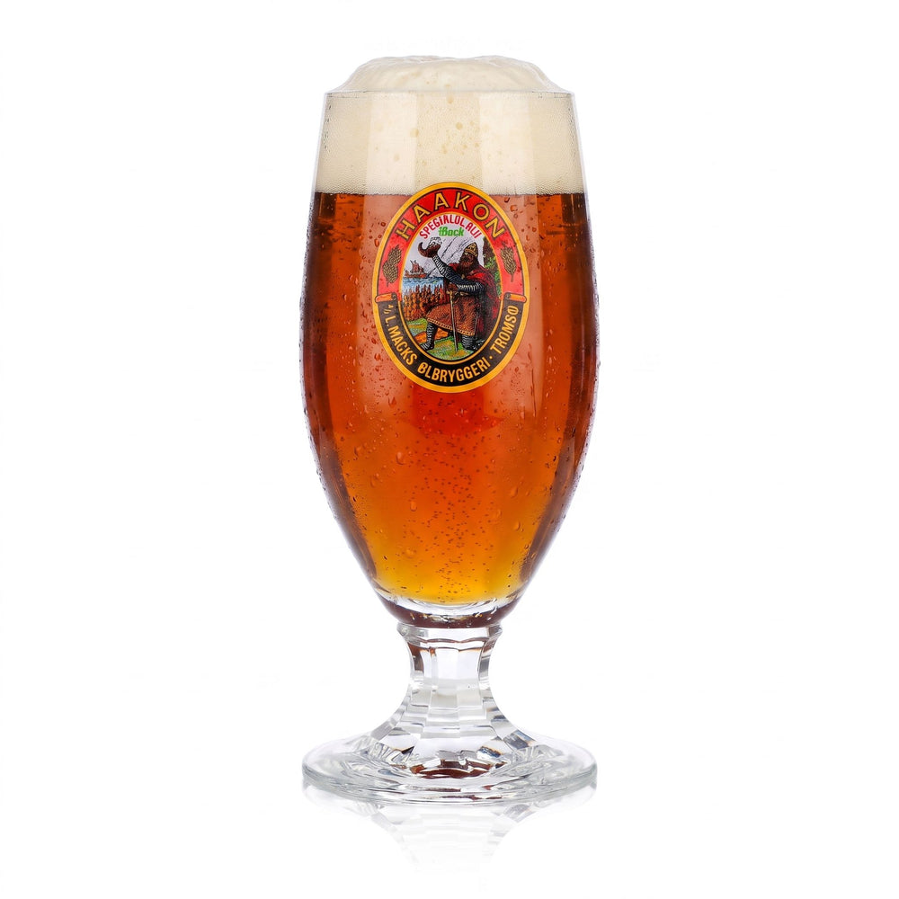 Macks Olbyggeri Beer Glass, 0.33 L, Haakon Mug