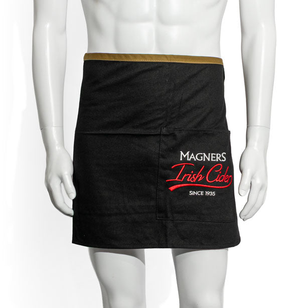 Magners Cider Bistro Apron Waiter's Apron Short Version Black