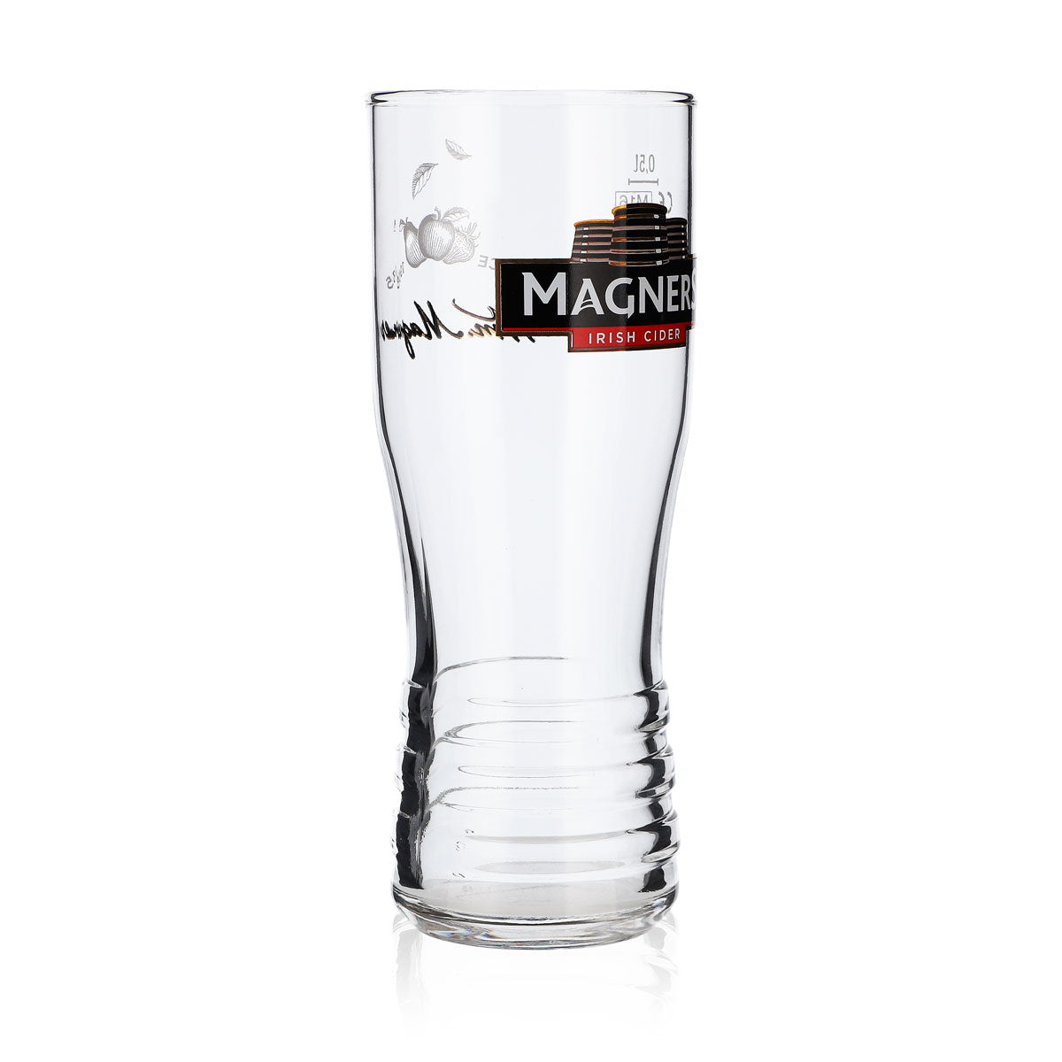 Magners Cider Glass 0.5l Cup Glasses "WM Magners" new logo – View 2