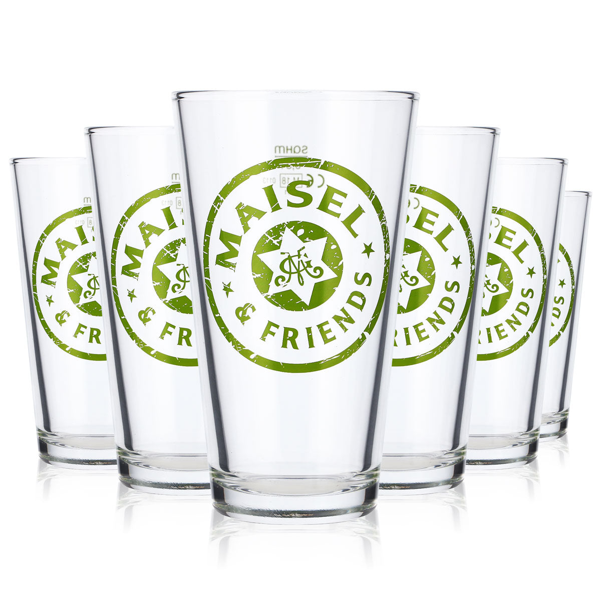 Maisel Weisse Beer Glasses Glass Willibecher Frankonia 0.3l white satin finish – View 5