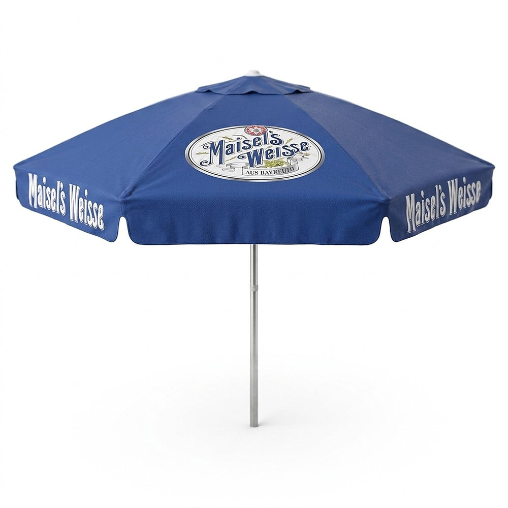 Maisel's White Beer 4m ⌀ Umbrella for Breweries, Restaurants, and Beer Gardens